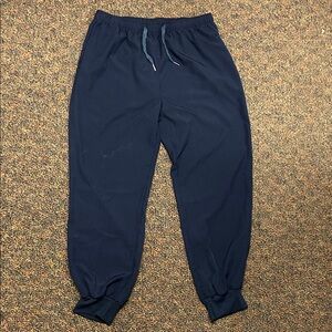 Navy Blue Jogger Scrub Pants